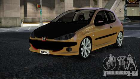 Peugeot 206 Riose для GTA 4