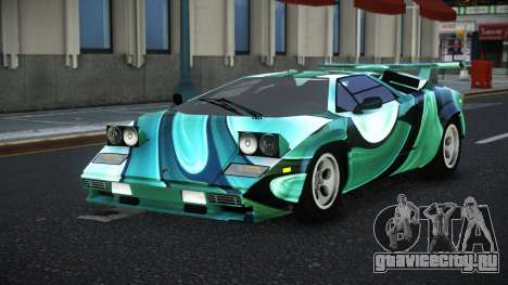 Lamborghini Countach Conke S6 для GTA 4
