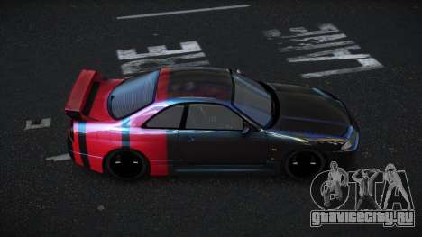 Nissan Skyline R33 Mexron S6 для GTA 4