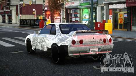 Nissan Skyline R32 Ense S7 для GTA 4