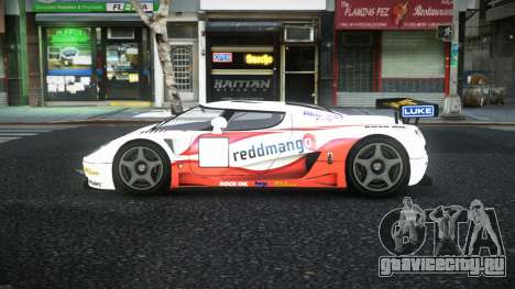 Koenigsegg CCGT Wezebo для GTA 4
