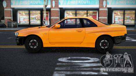 Nissan Skyline R34 Wikapuri для GTA 4