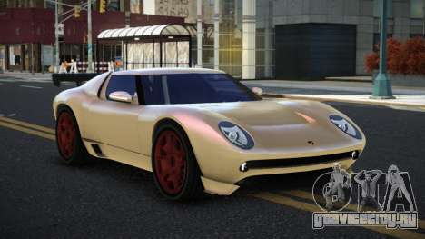 Lamborghini Miura Qebu для GTA 4
