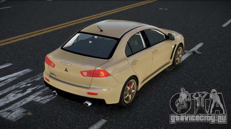 Mitsubishi Lancer Evolution X Comub для GTA 4