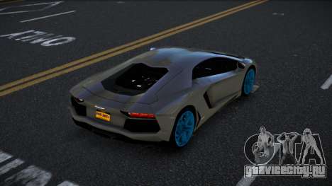 Lamborghini Aventador Ricwema для GTA 4
