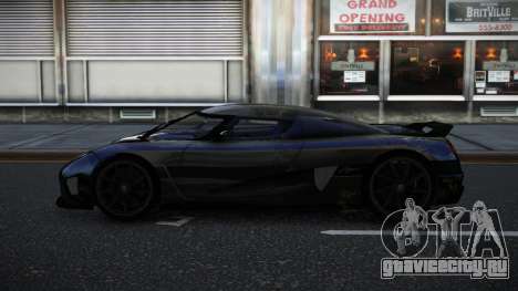 Koenigsegg Agera Jascham S14 для GTA 4