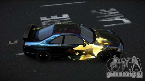 Nissan Skyline R33 Mexron S10 для GTA 4