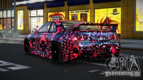 Nissan Skyline R33 Mexron S4 для GTA 4