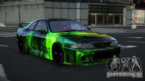 Nissan Skyline R33 Mexron S14 для GTA 4