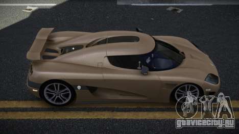 Koenigsegg CCXR Howuvog для GTA 4