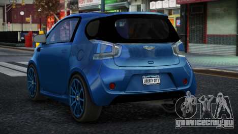 Aston Martin Cygnet Ruvuga для GTA 4