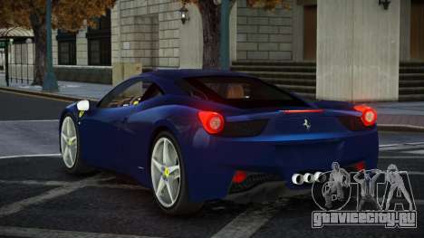 Ferrari 458 Zelolo для GTA 4