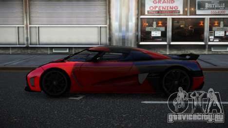 Koenigsegg Agera Jascham S3 для GTA 4