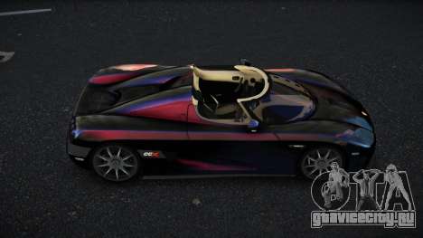 Koenigsegg CCX Basllo S8 для GTA 4