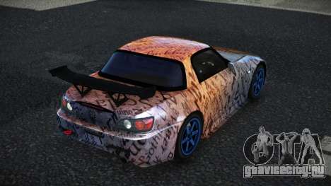 Honda S2000 Colulie S8 для GTA 4
