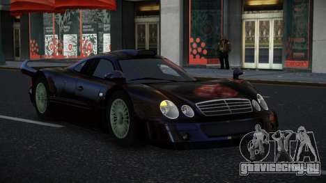 Mercedes-Benz CLK GTR Wapobe для GTA 4