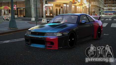 Nissan Skyline R33 Mexron S6 для GTA 4