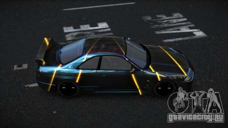 Nissan Skyline R33 Mexron S9 для GTA 4