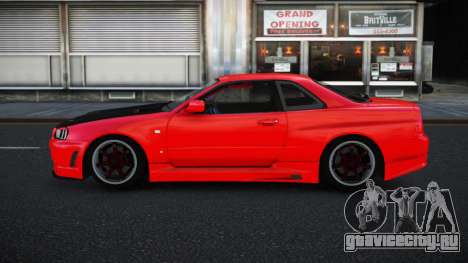 Nissan Skyline R34 Rebeg для GTA 4