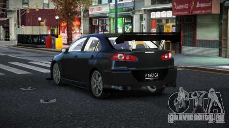Mitsubishi Lancer Evolution X Wono для GTA 4