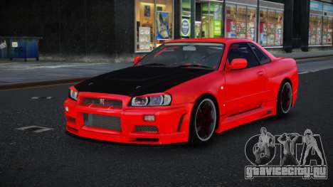 Nissan Skyline R34 Rebeg для GTA 4