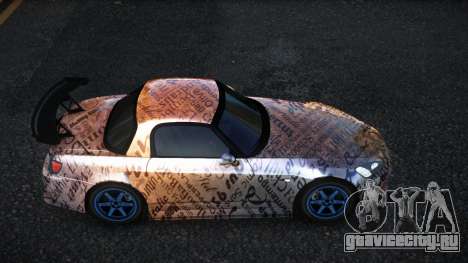 Honda S2000 Colulie S8 для GTA 4
