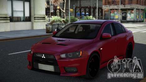 Mitsubishi Lancer Evolution X Rehudi для GTA 4