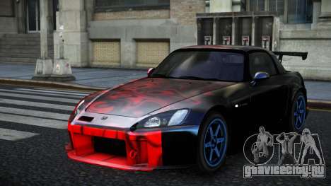 Honda S2000 Colulie S2 для GTA 4