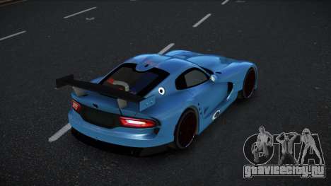 Dodge Viper Qotpomefi для GTA 4