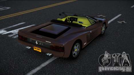Ferrari Testarossa Waxkevaq для GTA 4