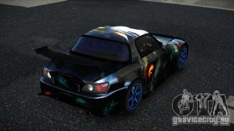 Honda S2000 Colulie S1 для GTA 4