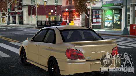 Subaru Impreza Begu для GTA 4