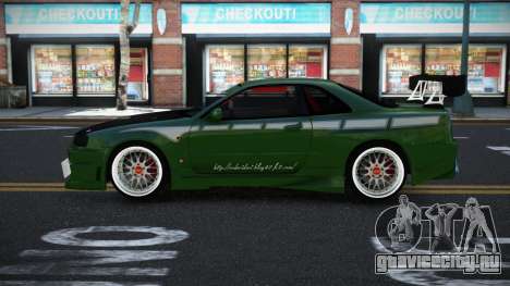 Nissan Skyline R34 Niobe для GTA 4