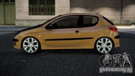 Peugeot 206 Riose для GTA 4