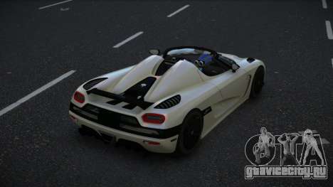 Koenigsegg Agera Wuceve для GTA 4