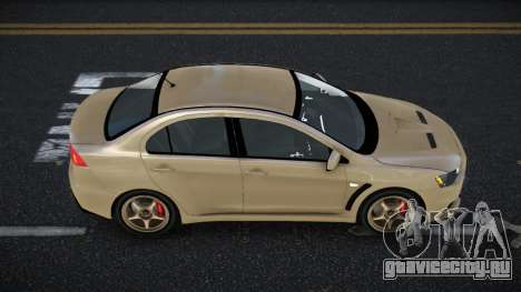 Mitsubishi Lancer Evolution X Comub для GTA 4