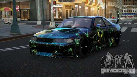 Nissan Skyline R33 Mexron S11 для GTA 4