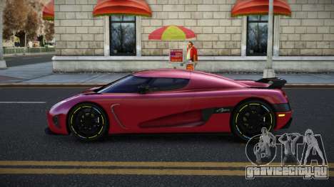 Koenigsegg Agera Potsikuzi для GTA 4