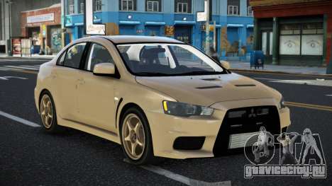 Mitsubishi Lancer Evolution X Comub для GTA 4