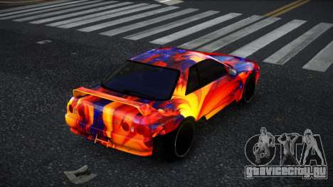 Nissan Skyline R32 Ense S11 для GTA 4
