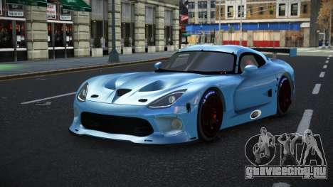 Dodge Viper Qotpomefi для GTA 4