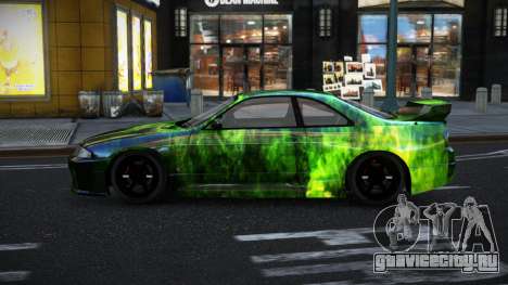 Nissan Skyline R33 Mexron S14 для GTA 4