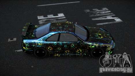 Nissan Skyline R33 Mexron S11 для GTA 4