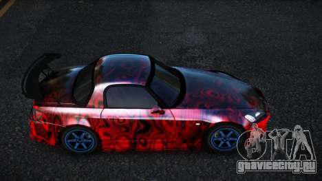 Honda S2000 Colulie S2 для GTA 4