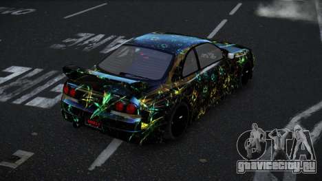 Nissan Skyline R33 Mexron S11 для GTA 4