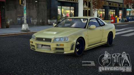 Nissan Skyline R34 Vabiqu для GTA 4