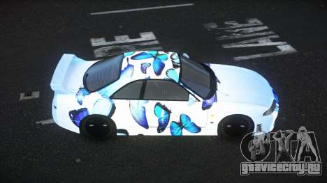 Nissan Skyline R33 Mexron S2 для GTA 4