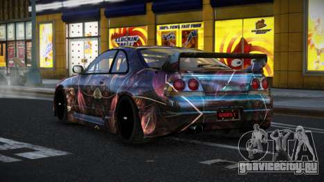 Nissan Skyline R33 Mexron S5 для GTA 4