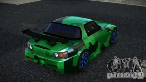 Honda S2000 Colulie S6 для GTA 4