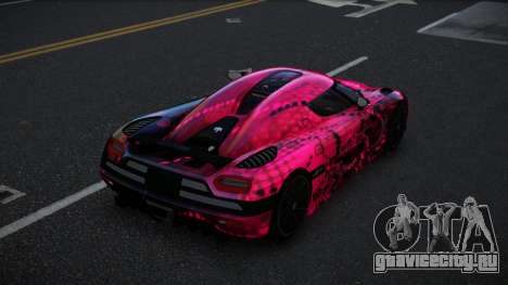 Koenigsegg Agera Jascham S11 для GTA 4